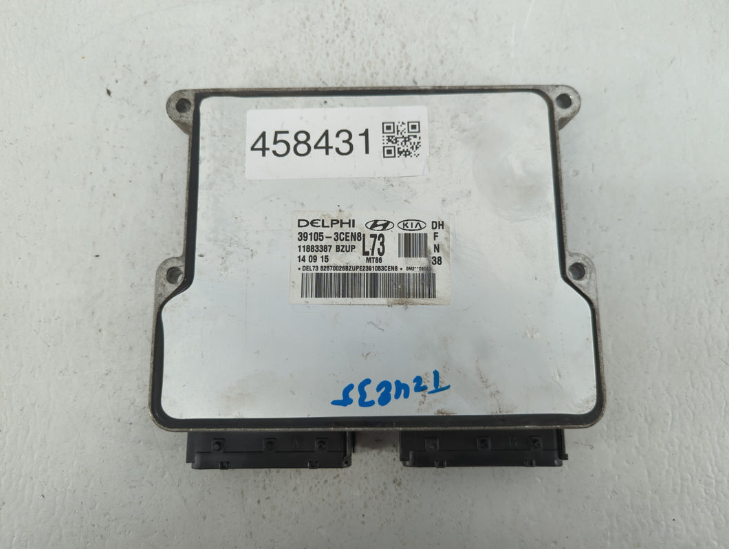 2015-2016 Hyundai Genesis PCM Engine Control Computer ECU ECM PCU OEM P/N:39105-3CEN8 39105-3CEN3 Fits Fits 2015 2016 2017 OEM Used Auto Parts