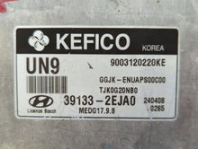 2014 Hyundai Elantra Coupe PCM Engine Control Computer ECU ECM PCU OEM P/N:39132-2EJA0 39133-2EJA0, 39133-2EJC0, 39131-2EJA0 Fits OEM Used Auto Parts