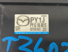 2014-2016 Mazda 6 PCM Engine Control Computer ECU ECM PCU OEM P/N:PY1J 18 881E PY1J 18 881B, PY9S 18 881 Fits Fits 2014 2015 2016 OEM Used Auto Parts