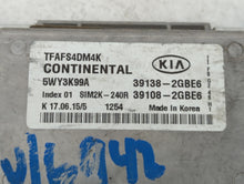 2014-2015 Kia Optima PCM Engine Control Computer ECU ECM PCU OEM P/N:39138-2GBE6 39108-2GBE6, 39108-2GBJ6 Fits Fits 2014 2015 OEM Used Auto Parts