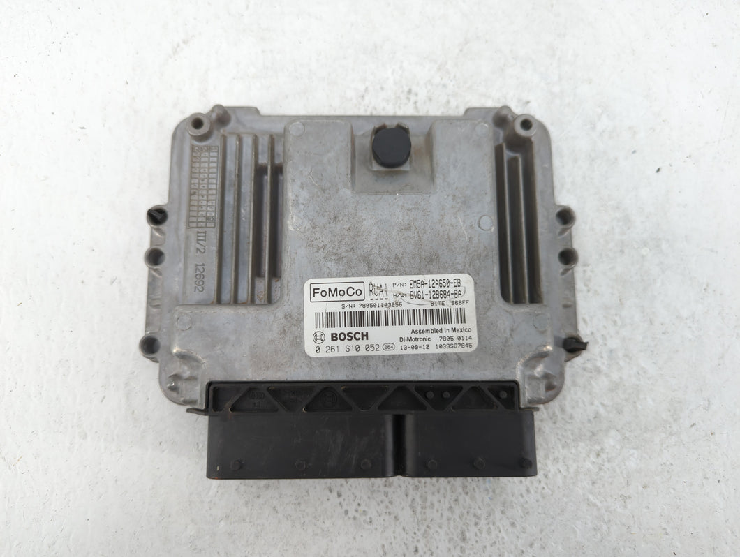 2013-2018 Ford Focus PCM Engine Control Computer ECU ECM PCU OEM P/N:EM5A-12A650-EB BV61-12B684-BA Fits OEM Used Auto Parts