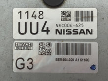 2013-2015 Nissan Sentra PCM Engine Control Computer ECU ECM PCU OEM P/N:NEC006-625 NEC004-631, NEC005-667 Fits Fits 2013 2014 2015 OEM Used Auto Parts