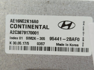 2017-2020 Hyundai Ioniq PCM Engine Control Computer ECU ECM PCU OEM P/N:95441-2BAF0 39110-03HM0 Fits Fits 2017 2018 2019 2020 OEM Used Auto Parts