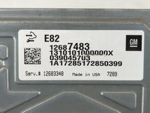 2018-2022 Chevrolet Traverse PCM Engine Control Computer ECU ECM PCU OEM P/N:12683348 12687483 Fits OEM Used Auto Parts