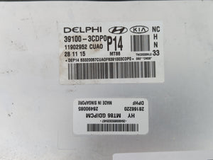 2013-2018 Hyundai Santa Fe PCM Engine Control Computer ECU ECM PCU OEM P/N:39100-3CDP0 39172-3C020 Fits OEM Used Auto Parts