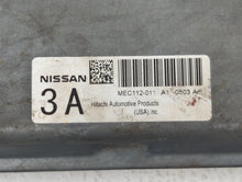 2010 Nissan Altima PCM Engine Control Computer ECU ECM PCU OEM P/N:MEC114-011 MEC112-011 A1, MEC112-013 A1 Fits OEM Used Auto Parts