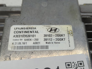 2018-2019 Hyundai Sonata PCM Engine Control Computer ECU ECM PCU OEM P/N:39112-2GGK7 39102-2GGK7, 39112-2GGJ5 Fits Fits 2018 2019 OEM Used Auto Parts