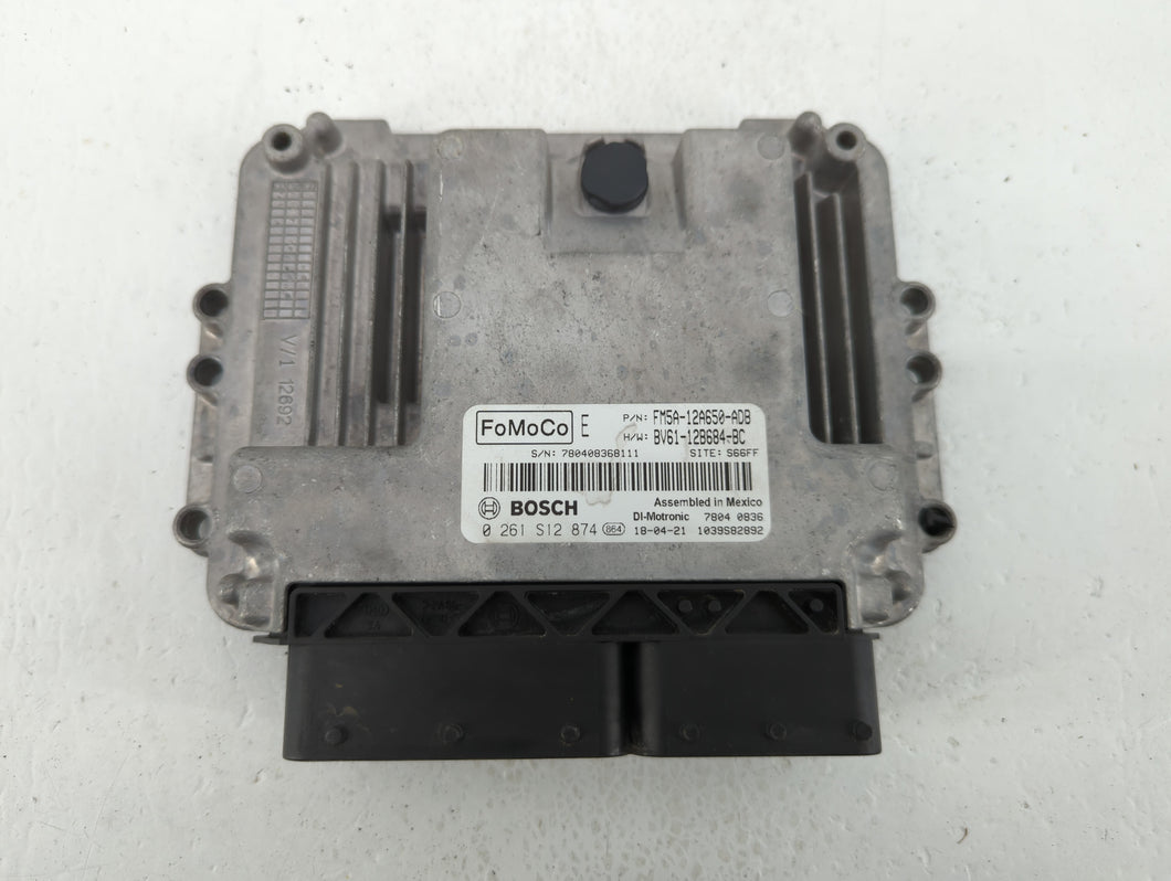 2013-2018 Ford Focus PCM Engine Control Computer ECU ECM PCU OEM P/N:BV61-12B684-BC FM5A-12A650-ADB Fits OEM Used Auto Parts