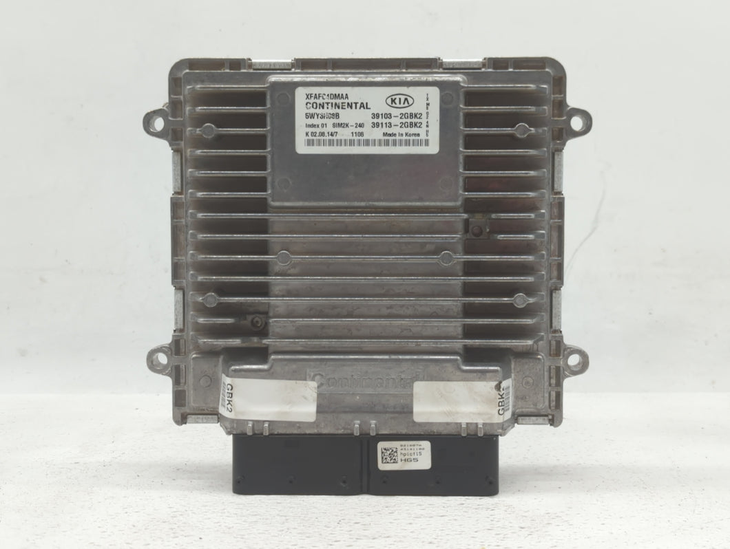 2014-2015 Kia Sorento PCM Engine Control Computer ECU ECM PCU OEM P/N:39113-2GBK2 39113-2GBK0, 39103-2GBK0 Fits Fits 2014 2015 OEM Used Auto Parts