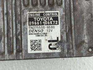 2012-2014 Toyota Camry PCM Engine Control Computer ECU ECM PCU OEM P/N:89661-06K73 89661-06K63 Fits Fits 2012 2013 2014 OEM Used Auto Parts