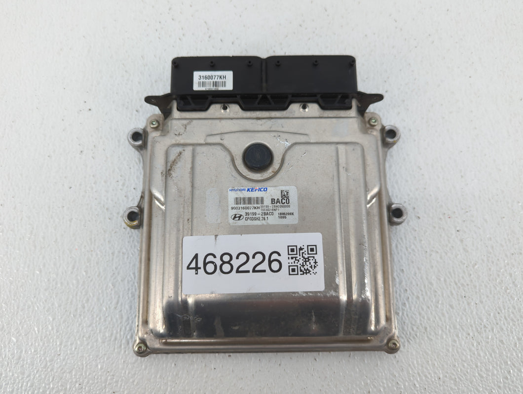 2018-2019 Hyundai Accent PCM Engine Control Computer ECU ECM PCU OEM P/N:391D1-2BHB0 39199-2BAC0 Fits Fits 2018 2019 OEM Used Auto Parts