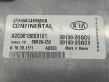 2016-2018 Kia Optima PCM Engine Control Computer ECU ECM PCU OEM P/N:39108-2GGC0 39138-2GGC0, 39108-2GGC1 Fits Fits 2016 2017 2018 OEM Used Auto Parts