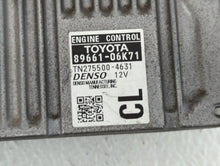 2012-2014 Toyota Camry PCM Engine Control Computer ECU ECM PCU OEM P/N:89661-06K73 89661-06K63 Fits Fits 2012 2013 2014 OEM Used Auto Parts