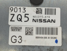 2013-2015 Nissan Sentra PCM Engine Control Computer ECU ECM PCU OEM P/N:NEC015-619 NEC009-636, NEC017-042 Fits Fits 2013 2014 2015 OEM Used Auto Parts