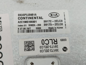 2020-2021 Kia Soul PCM Engine Control Computer ECU ECM PCU OEM P/N:39172-2ELC0 39173-2ELCO Fits Fits 2020 2021 OEM Used Auto Parts