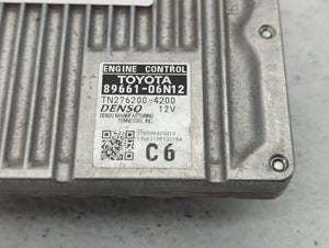 2016-2017 Toyota Camry PCM Engine Control Computer ECU ECM PCU OEM P/N:89661-06N12 275600-7280, 89661-06N11 Fits Fits 2016 2017 OEM Used Auto Parts