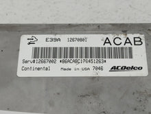 2017 Buick Enclave PCM Engine Control Computer ECU ECM PCU OEM P/N:12667002 12670801, 12694743, 12687296 Fits Fits 2018 2019 2020 OEM Used Auto Parts