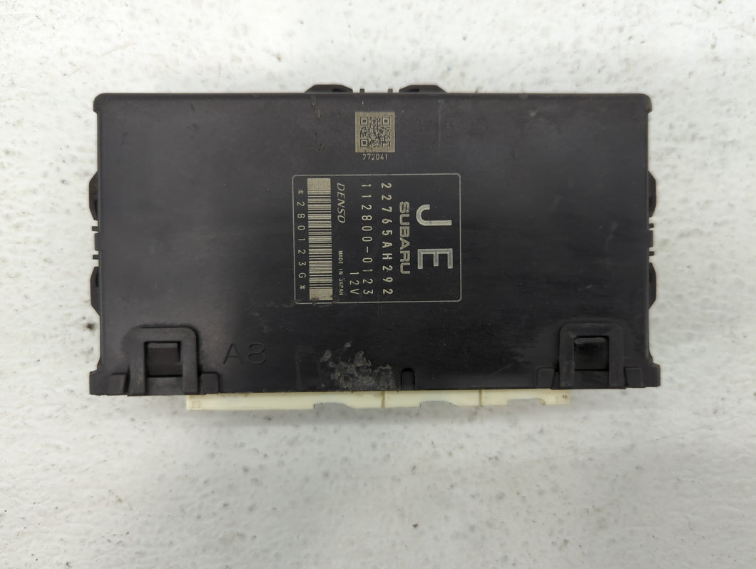 2016 Subaru Forester PCM Engine Control Computer ECU ECM PCU OEM P/N:22765AH292 22765AH291 Fits OEM Used Auto Parts