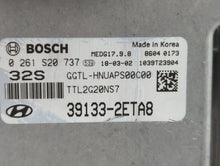 2016-2018 Hyundai Tucson PCM Engine Control Computer ECU ECM PCU OEM P/N:39133-2ETA8 39133-2ETA4 Fits Fits 2016 2017 2018 OEM Used Auto Parts