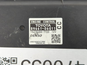 2008-2009 Toyota Camry PCM Engine Control Computer ECU ECM PCU OEM P/N:89661-06G41 89661-06G40, 89661-06G10 Fits Fits 2008 2009 OEM Used Auto Parts