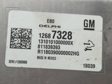 2018 Chevrolet Equinox PCM Engine Control Computer ECU ECM PCU OEM P/N:12669908 12687328, 12676683 Fits OEM Used Auto Parts