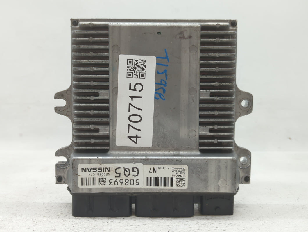 2018-2020 Infiniti Q50 PCM Engine Control Computer ECU ECM PCU OEM P/N:NEC033-070 NEC036-044, NEC036-055 Fits Fits 2018 2019 2020 OEM Used Auto Parts