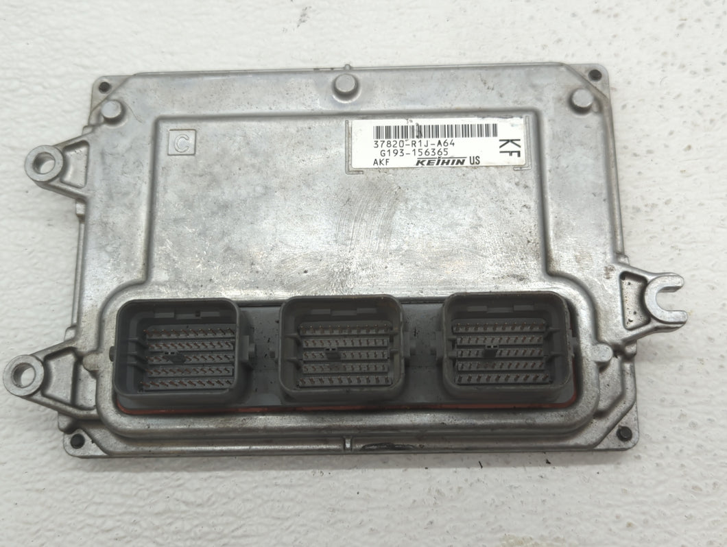 2014-2015 Honda Civic PCM Engine Control Computer ECU ECM PCU OEM P/N:37820-R1J-A64 37820-R1J-A65 Fits Fits 2014 2015 OEM Used Auto Parts