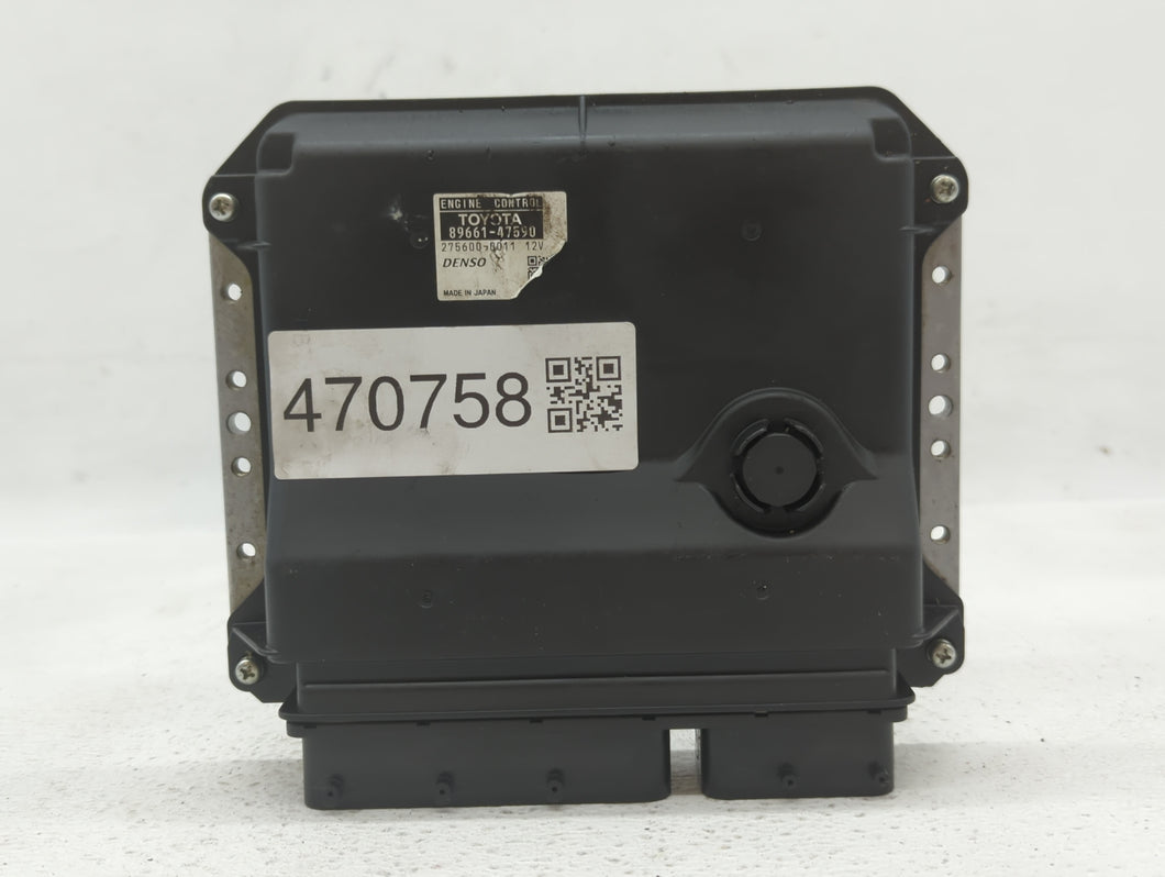 2015 Toyota Prius PCM Engine Control Computer ECU ECM PCU OEM P/N:89661-47590 89661-47591 Fits OEM Used Auto Parts