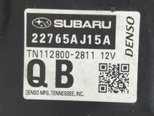 2016 Subaru Legacy PCM Engine Control Computer ECU ECM PCU OEM P/N:22765AJ15A Fits OEM Used Auto Parts