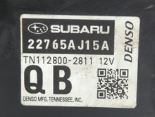 2015 Subaru Legacy PCM Engine Control Computer ECU ECM PCU OEM P/N:22765AJ15A 22765AF35C, 22765AF35A, 22765AF36A, 22765AF36C Fits OEM Used Auto Parts