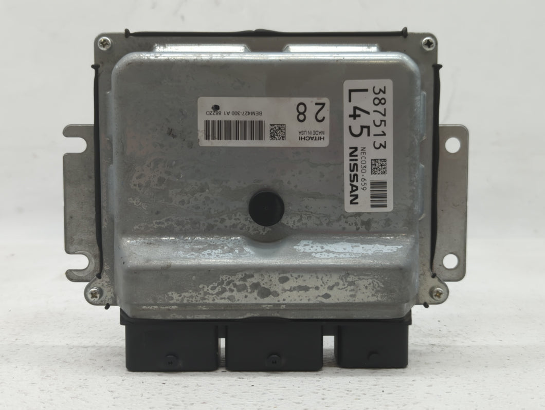 2018-2020 Nissan Maxima PCM Engine Control Computer ECU ECM PCU OEM P/N:NEC028-017 BEM427-300 A1 Fits Fits 2018 2019 2020 OEM Used Auto Parts