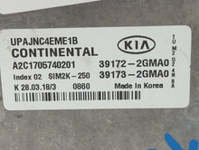 2019-2020 Kia Sorento PCM Engine Control Computer ECU ECM PCU OEM P/N:39173-2GMA0 39172-2GMA0, 39199-2G051 Fits Fits 2019 2020 OEM Used Auto Parts