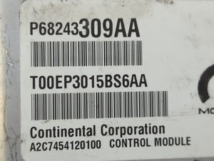 2016-2017 Dodge Charger PCM Engine Control Computer ECU ECM PCU OEM P/N:P68243309AA P68243309AB, P68317751AD Fits Fits 2016 2017 OEM Used Auto Parts