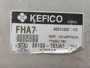 2016 Kia Soul PCM Engine Control Computer ECU ECM PCU OEM P/N:39133-2EHA7 Fits OEM Used Auto Parts