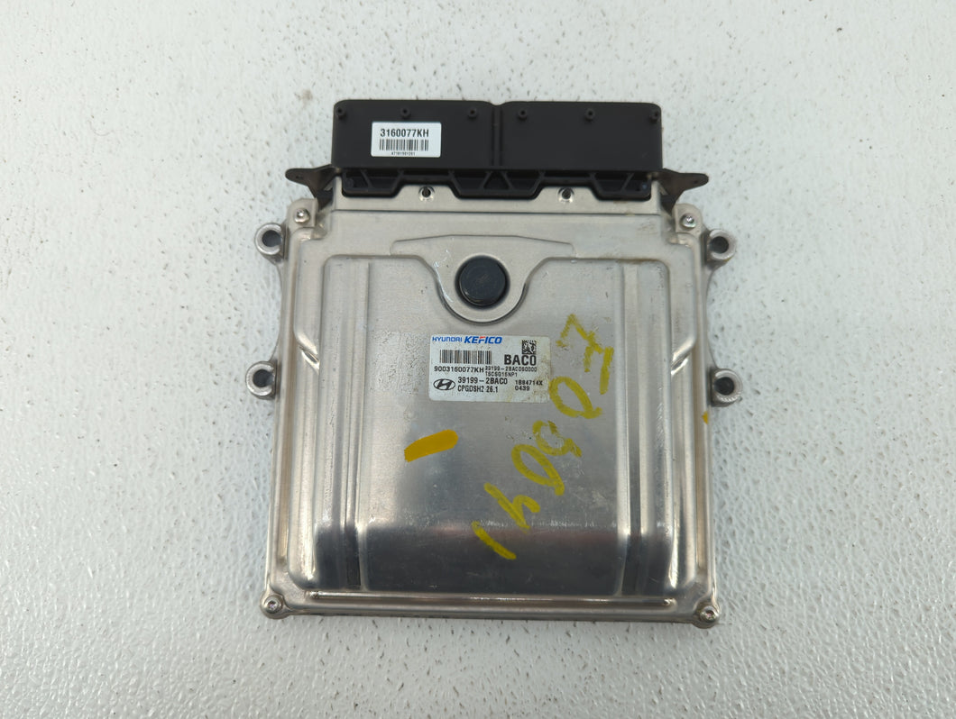 2018-2019 Hyundai Accent PCM Engine Control Computer ECU ECM PCU OEM P/N:391D1-2BHB0 39199-2BAC0 Fits Fits 2018 2019 OEM Used Auto Parts