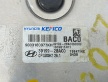 2018-2019 Hyundai Accent PCM Engine Control Computer ECU ECM PCU OEM P/N:391D1-2BHB0 39199-2BAC0 Fits Fits 2018 2019 OEM Used Auto Parts