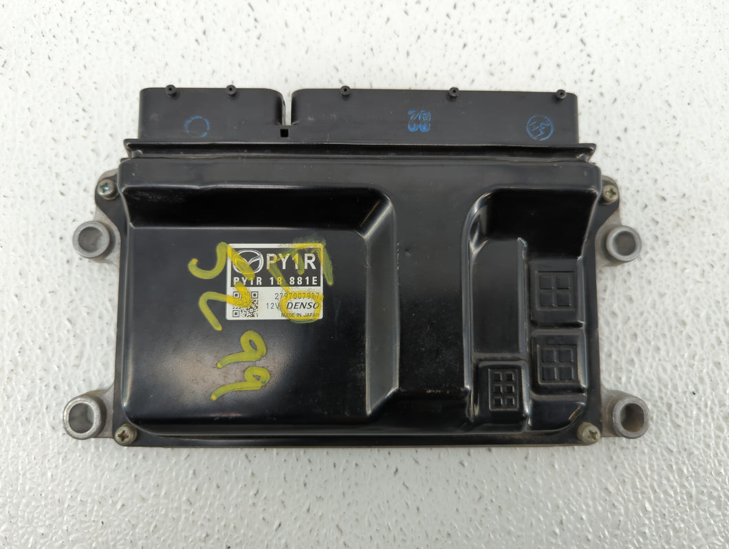 2014-2016 Mazda 6 PCM Engine Control Computer ECU ECM PCU OEM P/N:PY1R 18 881E Fits Fits 2014 2015 2016 OEM Used Auto Parts