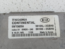 2014-2015 Kia Optima PCM Engine Control Computer ECU ECM PCU OEM P/N:39138-2GBH0 39108-2GBH0 Fits Fits 2014 2015 OEM Used Auto Parts