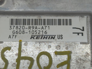 2015 Acura Ilx PCM Engine Control Computer ECU ECM PCU OEM P/N:37820-R9A-A71 Fits OEM Used Auto Parts