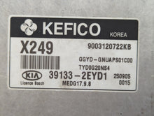 2016 Kia Forte PCM Engine Control Computer ECU ECM PCU OEM P/N:39133-2EYD1 39133-2EYB7 Fits OEM Used Auto Parts