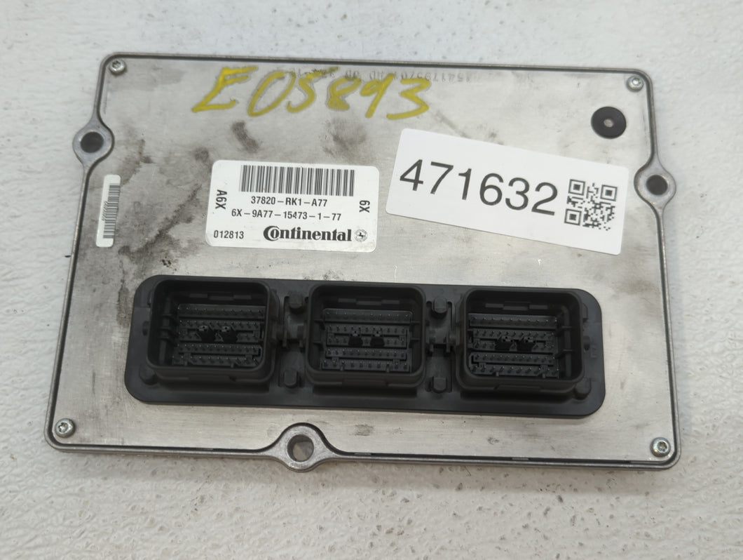 2013-2014 Acura Tl PCM Engine Control Computer ECU ECM PCU OEM P/N:37820-RK1-A78 37820-RK1-A77 Fits Fits 2013 2014 OEM Used Auto Parts