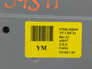 2011 Hyundai Sonata Climate Control Module Temperature AC/Heater Replacement P/N:97250-3Q000 94510-3Q000, 97250-3Q001 Fits OEM Used Auto Parts