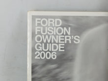 2006 Ford Fusion Owners Manual Book Guide OEM Used Auto Parts