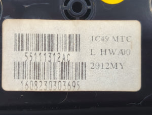 2012-2020 Dodge Grand Caravan Climate Control Module Temperature AC/Heater Replacement P/N:55111312AC 55111312AB Fits OEM Used Auto Parts