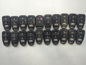 Lot of 20 Hyundai Keyless Entry Remote Fob UNKNOWN UNKNOWN