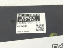 2011 Toyota Prius PCM Engine Control Computer ECU ECM PCU OEM P/N:89661-47390 89681-47211 Fits OEM Used Auto Parts