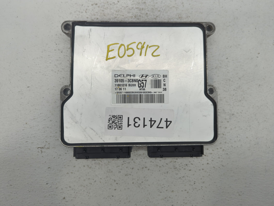 2012-2014 Hyundai Genesis PCM Engine Control Computer ECU ECM PCU OEM P/N:39105-3CBN0 39105-3CBN2 Fits Fits 2012 2013 2014 OEM Used Auto Parts