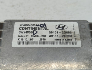 2011-2014 Hyundai Sonata PCM Engine Control Computer ECU ECM PCU OEM P/N:39111-2G663 39101-2G663 Fits Fits 2011 2012 2013 2014 OEM Used Auto Parts