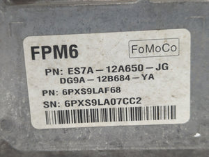 2014-2016 Ford Fusion PCM Engine Control Computer ECU ECM PCU OEM P/N:ES7A-12A650-JG ES7A-12A650-JF Fits Fits 2014 2015 2016 OEM Used Auto Parts