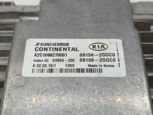 2016-2018 Kia Optima PCM Engine Control Computer ECU ECM PCU OEM P/N:39108-2GGC0 39138-2GGC0 Fits Fits 2016 2017 2018 OEM Used Auto Parts